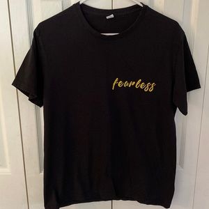 KY Men Medium Black Tee